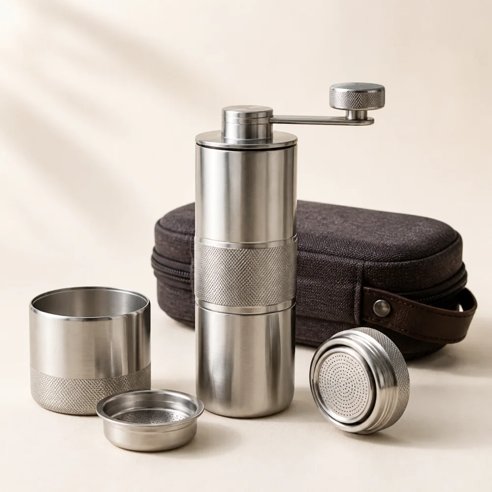 Espressor manual din inox 300ml